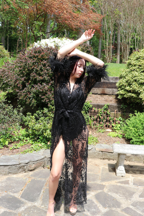 Ebony Black Robe