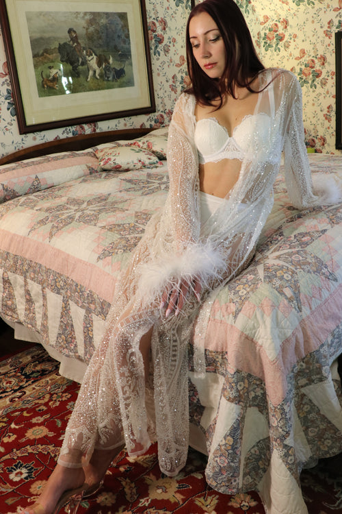 Whitney White Robe